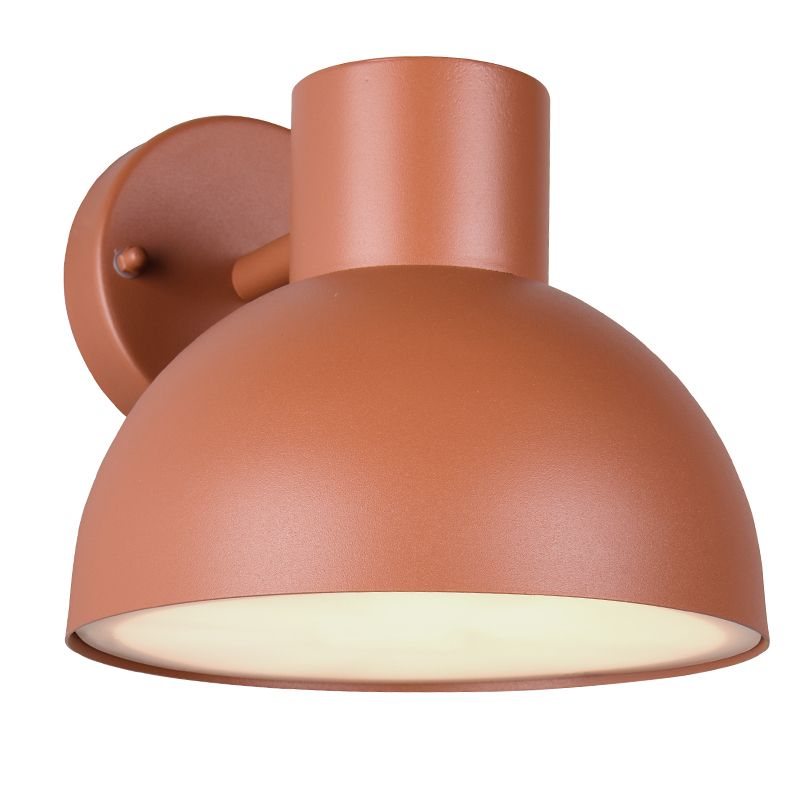 Lámpara exterior de aluminio naranja, Jiek, IP44 Lámpara exterior de aluminio naranja, Jiek, IP44