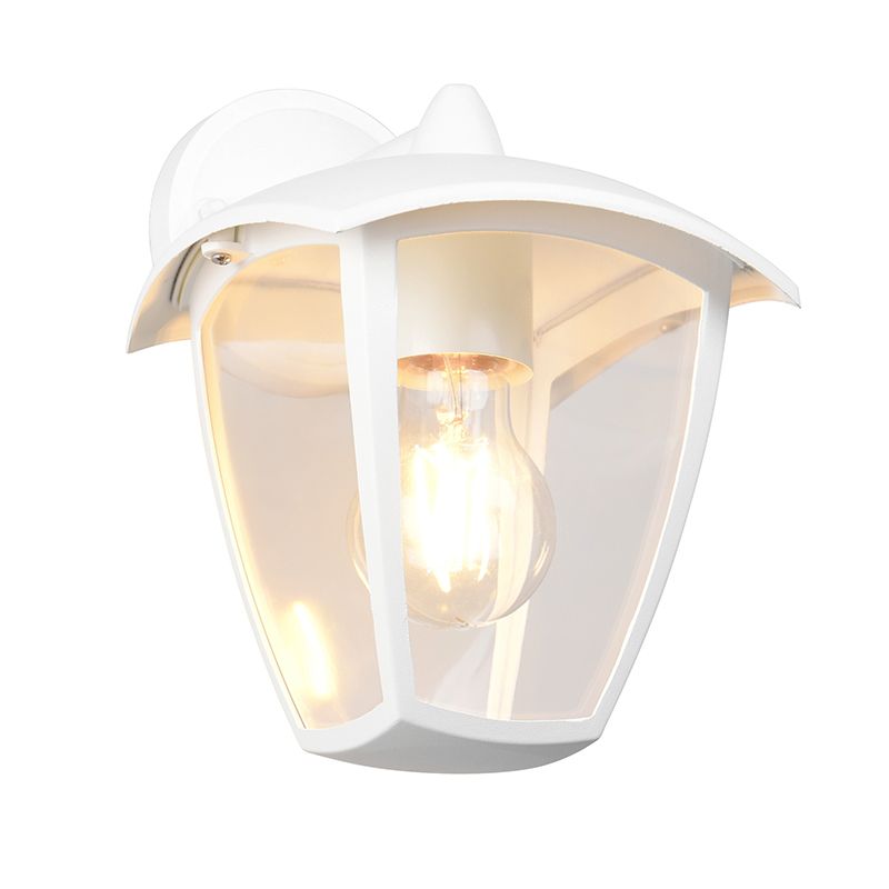 Lámpara exterior moderna blanca, Samatar, IP44 Lámpara exterior moderna blanca, Samatar, IP44