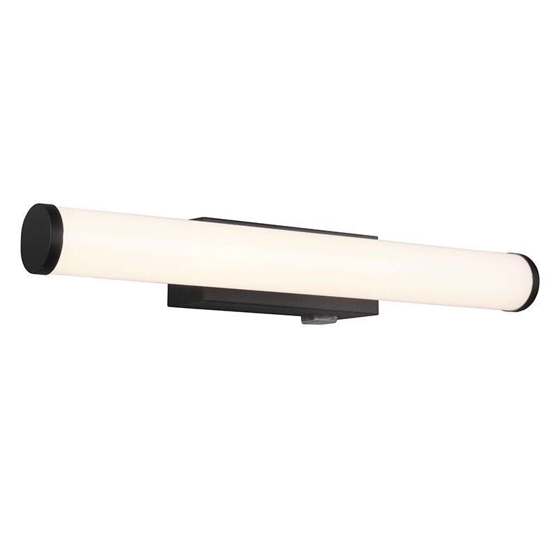 Aplique baño moderno negro, Staby, 4,3W, 3000K LED, IP44