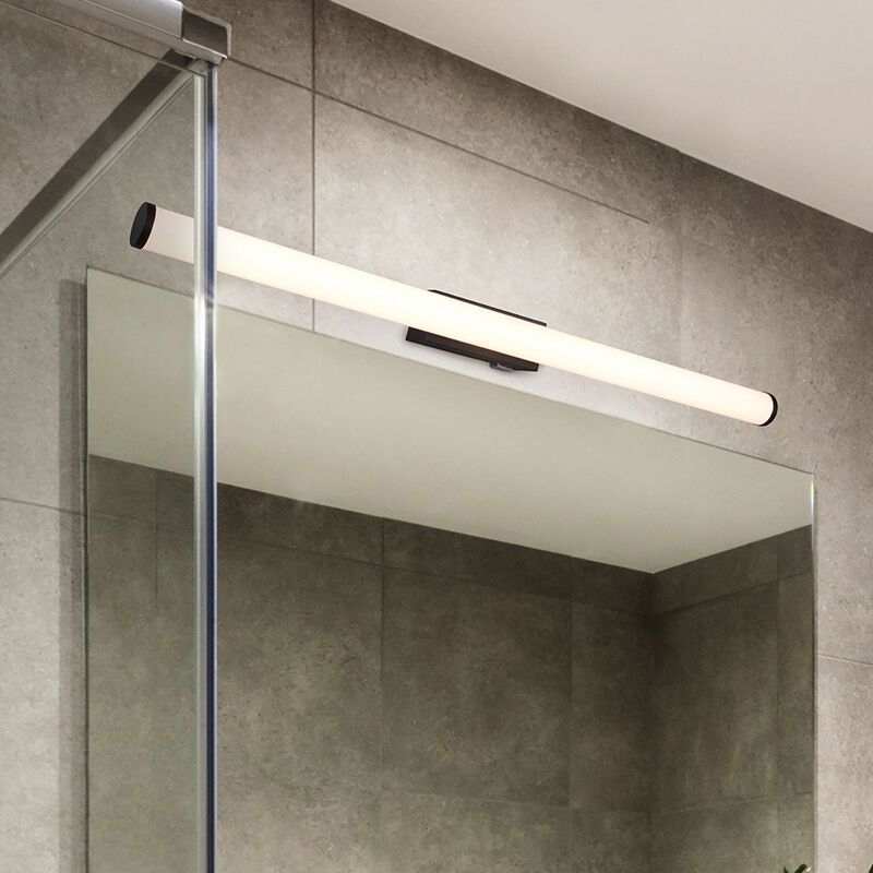 Aplique baño moderno negro, Staby, 8,6W, 3000K LED, IP44