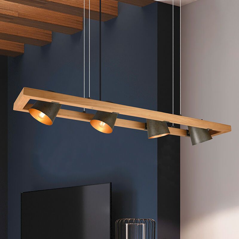 Lámpara colgante vintage níquel, Keira Lámpara colgante vintage níquel, Keira