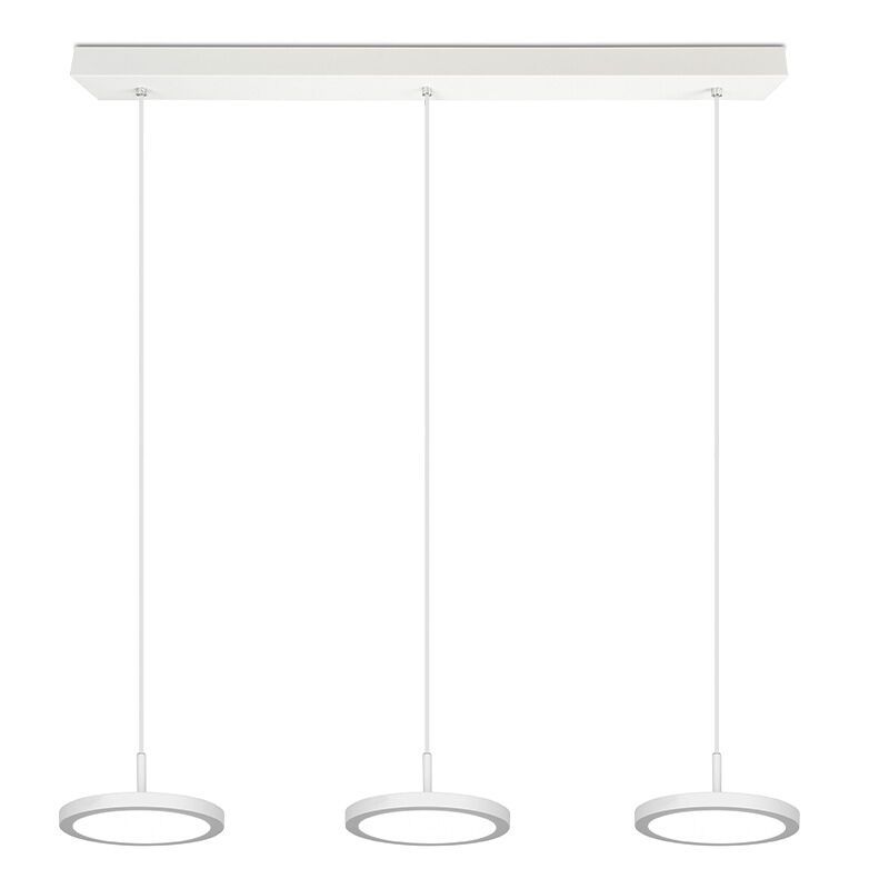 Lámpara colgante moderna blanca, Jakoba, 10W, 4000K LED Lámpara colgante moderna blanca, Jakoba, 10W, 4000K LED