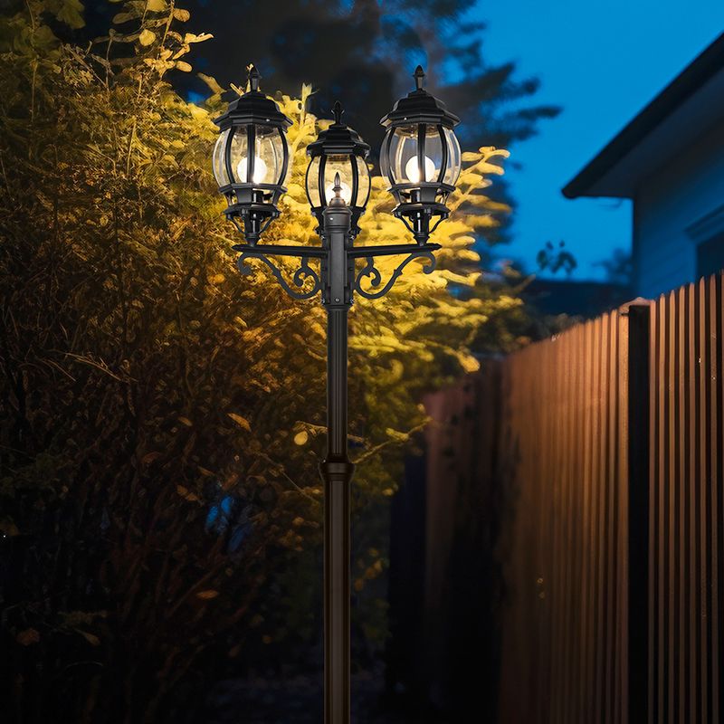 Farola antigua negra, Evander, IP23 Farola antigua negra, Evander, IP23