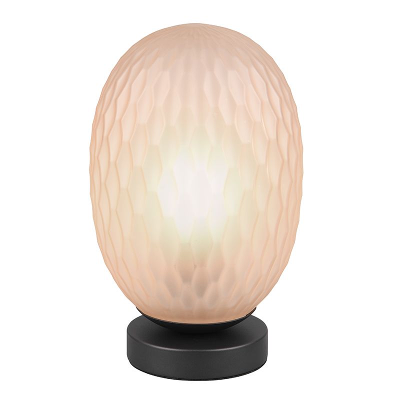 Lámpara de mesa diseño ámbar, Danyal