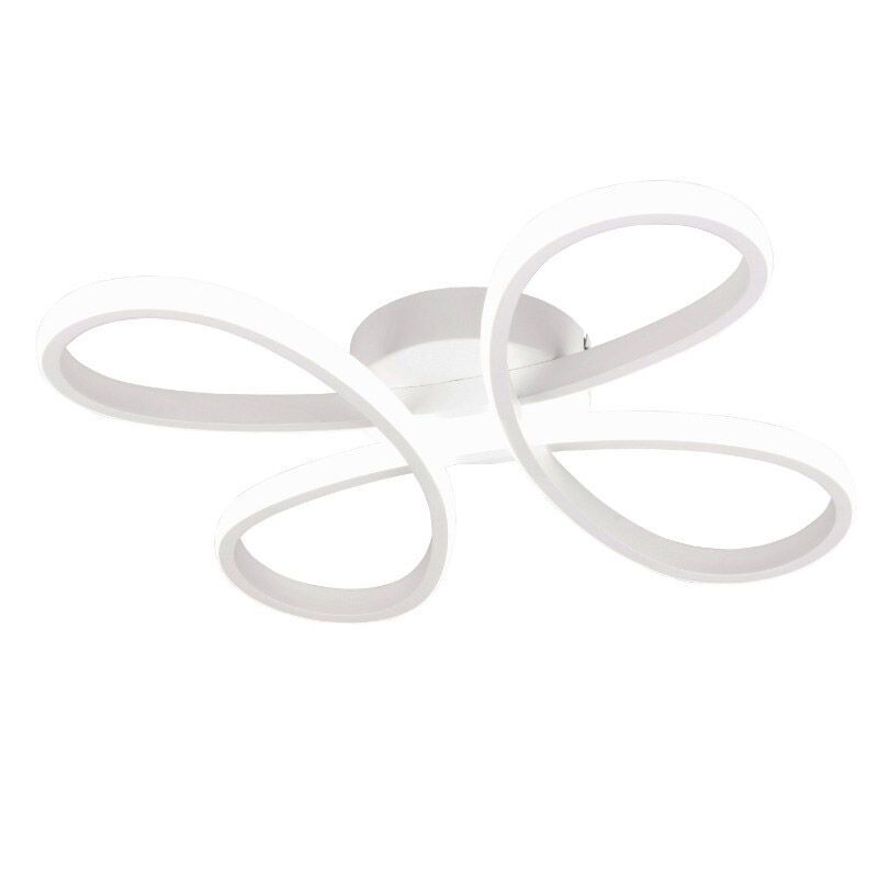 Lámpara de techo diseño blanca, Vikash, 25W, 4000K LED, regulable en 3 pasos