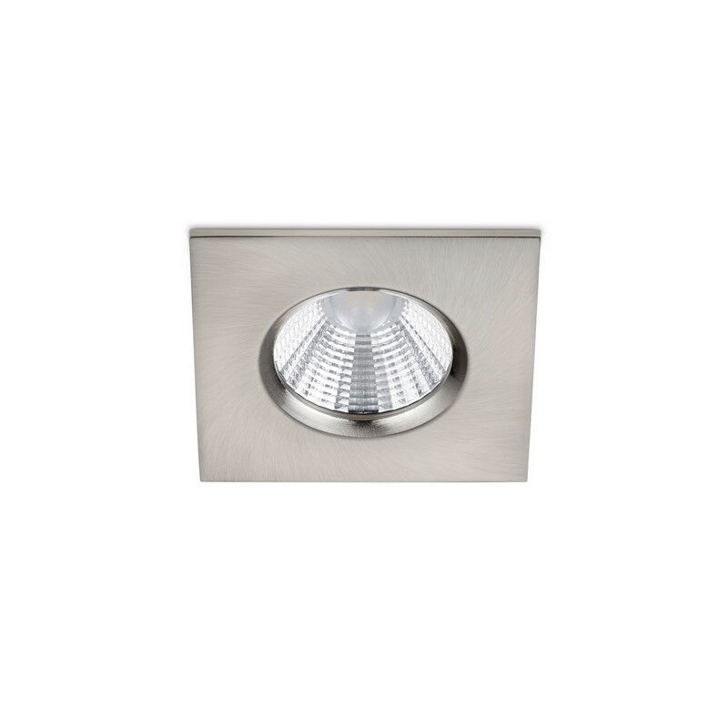 Foco empotrable baño moderno níquel, Iman, 5W, 3000K LED, IP65 Foco empotrable baño moderno níquel, Iman, 5W, 3000K LED, IP65