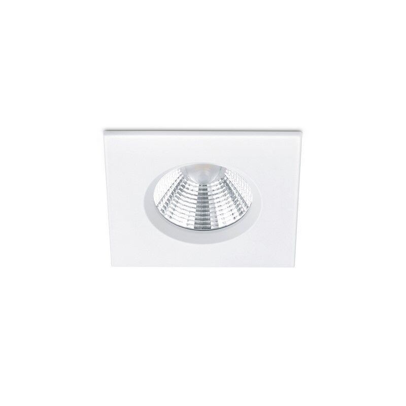 Foco empotrable baño moderno blanco, Iman, 5W, 3000K LED, IP65