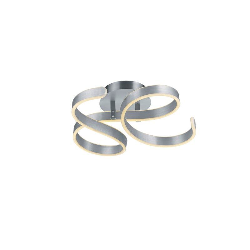 Plafón de techo moderno plateado, Davu, 40W, 3000K LED Plafón de techo moderno plateado, Davu, 40W, 3000K LED