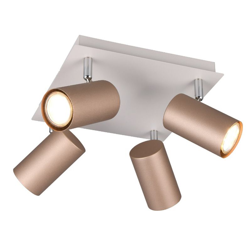 Foco de techo moderno marrón, Kaso