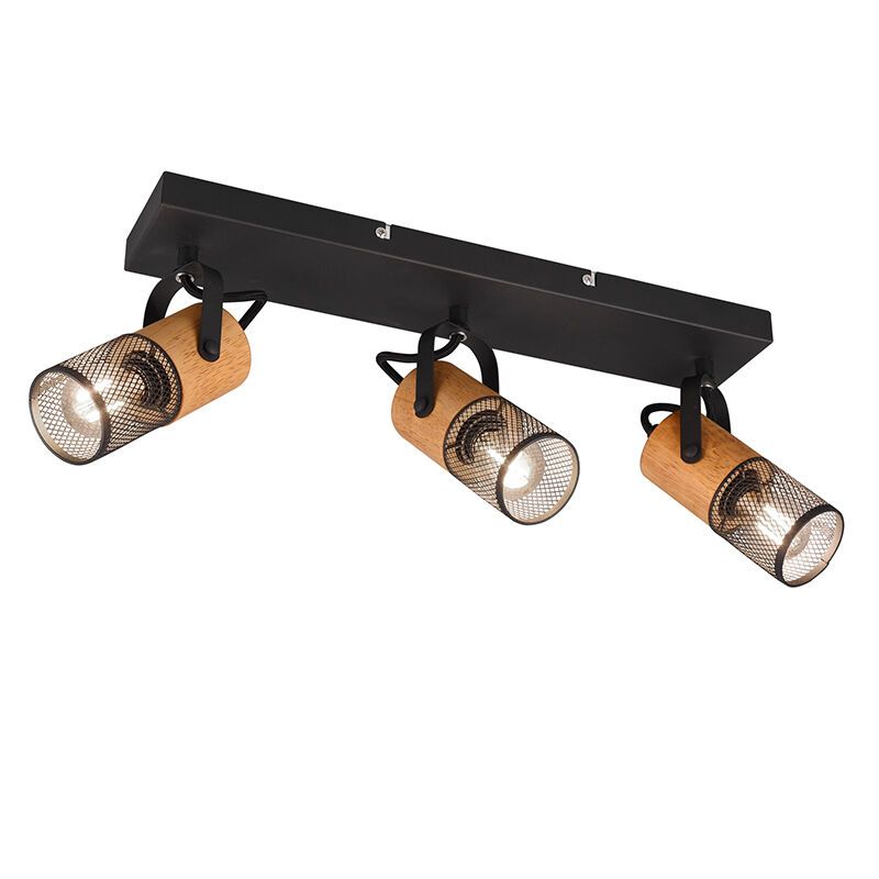 Foco de techo vintage negro, Jessica