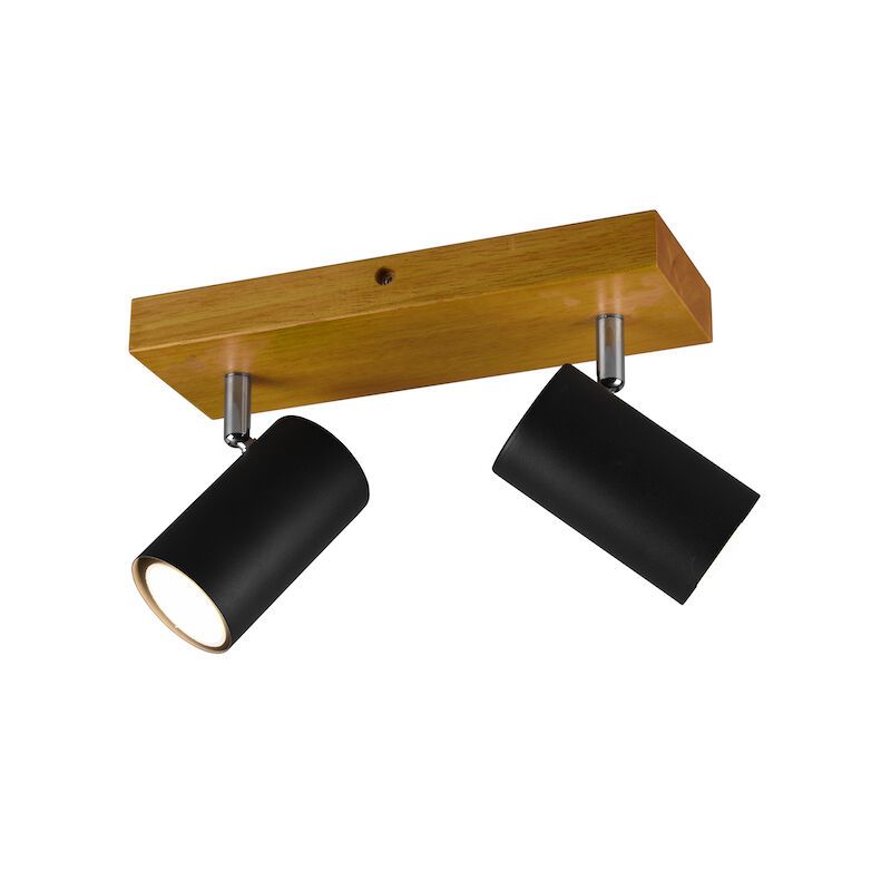 Foco de techo moderno negro, Kaso