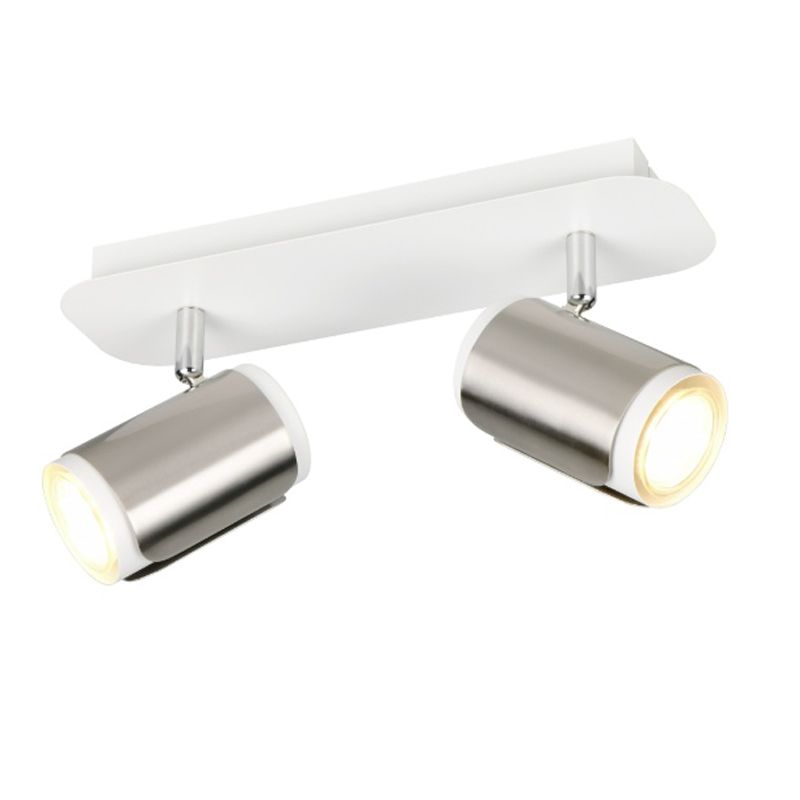 Foco de techo moderno níquel, Quintijn