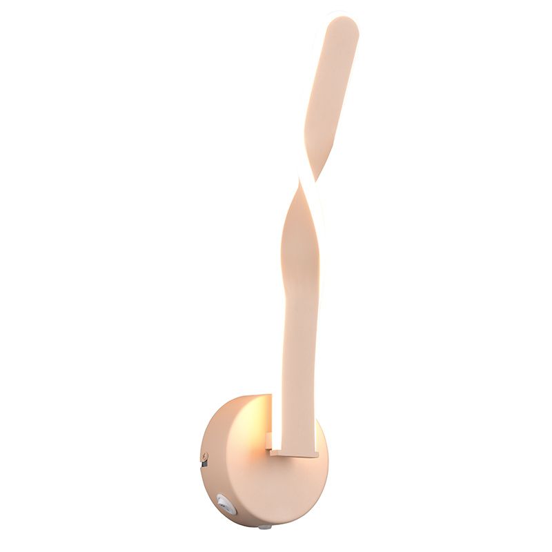 Aplique diseño marrón, Quirinus, 11W, 4000K LED, con interruptor