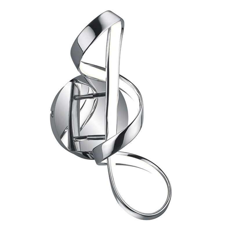 Aplique diseño cromado, Renso, 18W, 4000K LED, regulable en 3 pasos Aplique diseño cromado, Renso, 18W, 4000K LED, regulable en 3 pasos