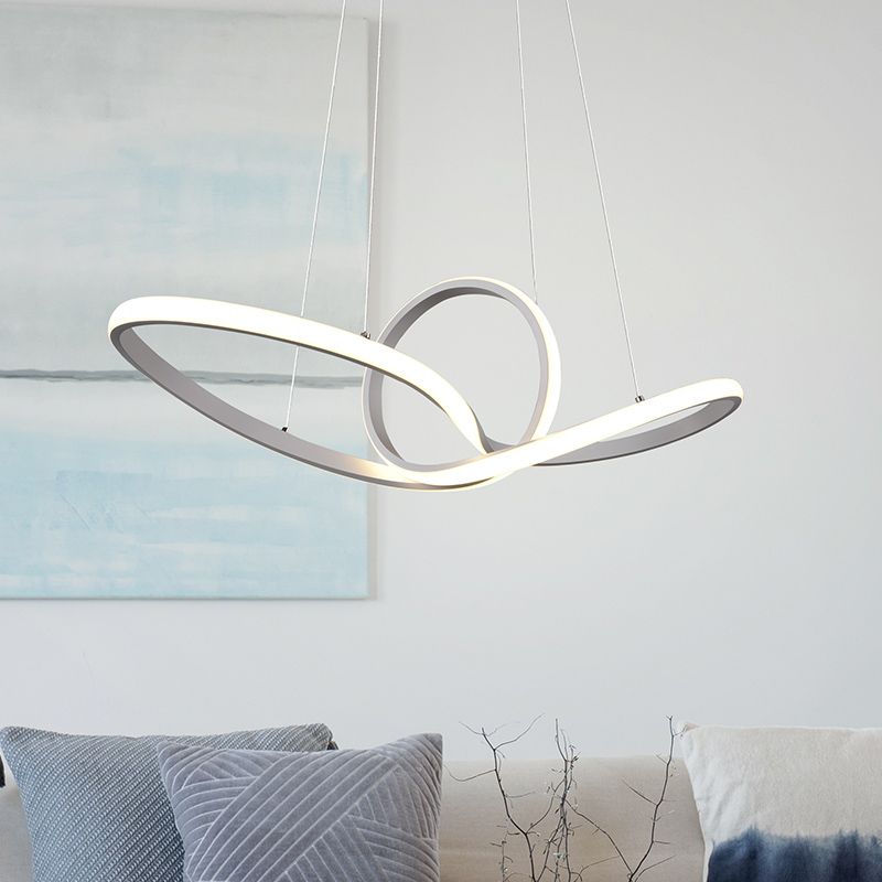 Lámpara colgante moderna blanca, Jonny, 28W, 4000K LED