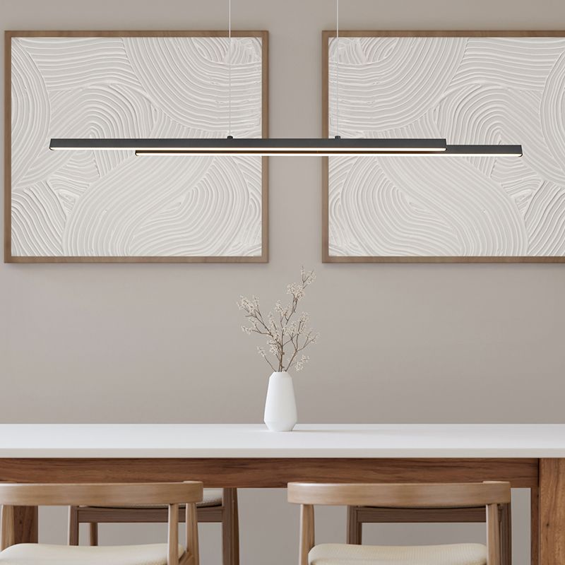 Lámpara colgante moderna negra, Sangeeta, 22W, 3000K LED