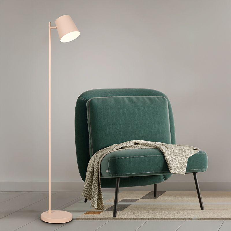 Lámpara de pie recargable de metal marrón, Suraya, 4,5W, 3000K LED, regulable en 3 pasos