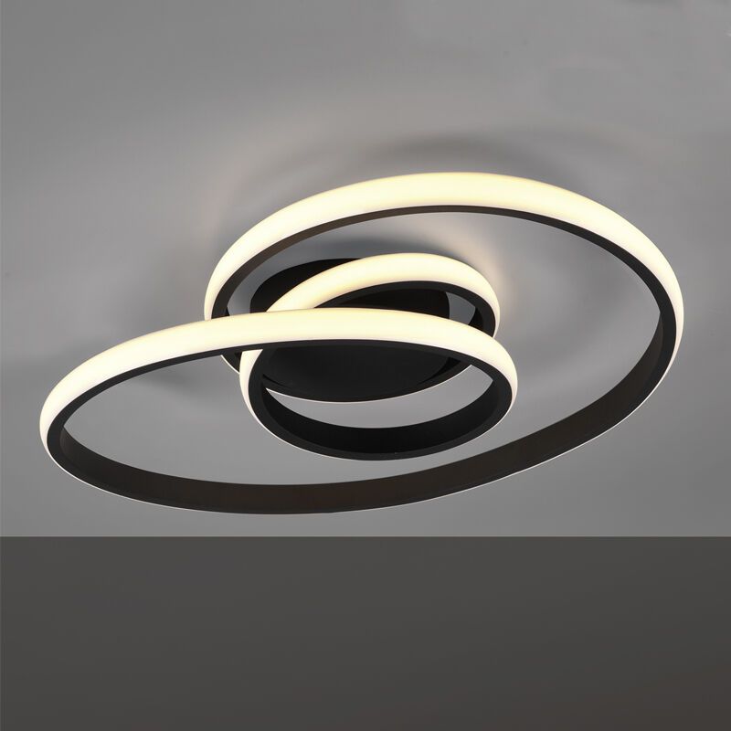 Plafón de techo moderno blanco, Jonny, 18,5W, 4000K LED, regulable en 3 pasos