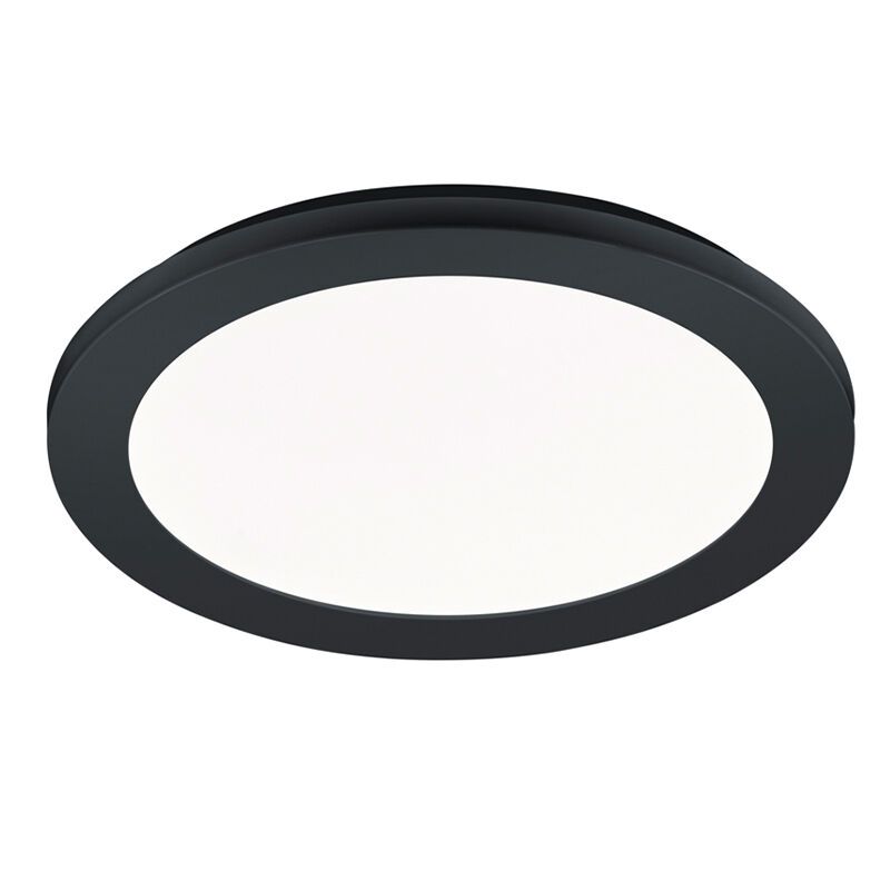 Lámpara de techo baño moderna blanca, Gistrup, 15W, 3000K LED, IP44