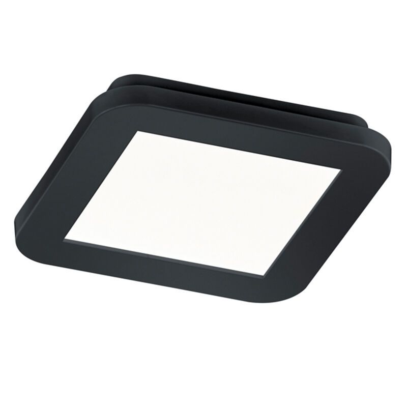 Lámpara de techo baño moderna blanca, Gistrup, 10W, 3000K LED, IP44