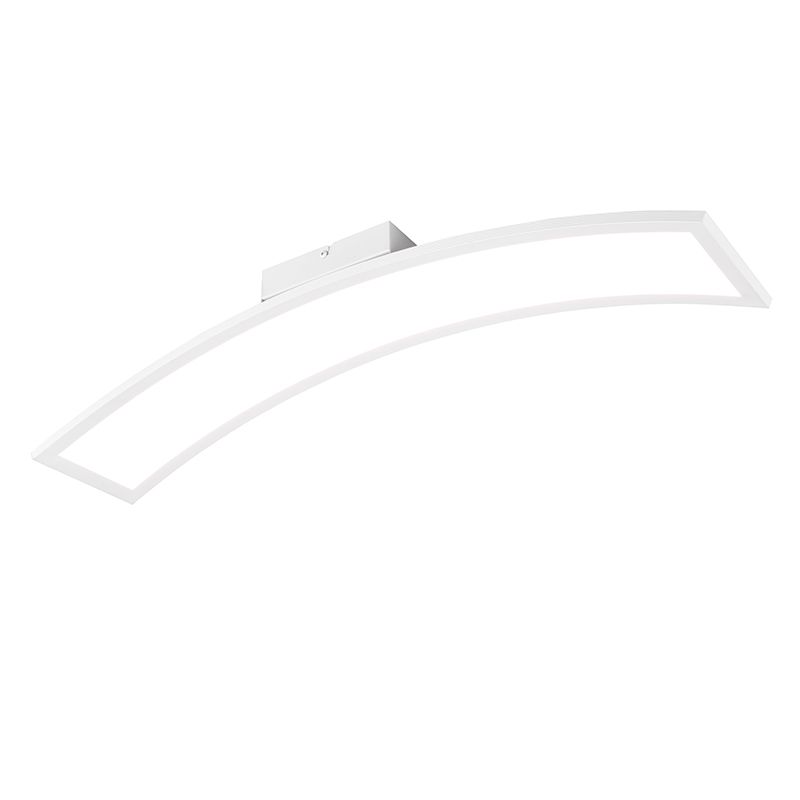 Plafón de techo moderno blanco, Ruurd, 21W, 3000K LED