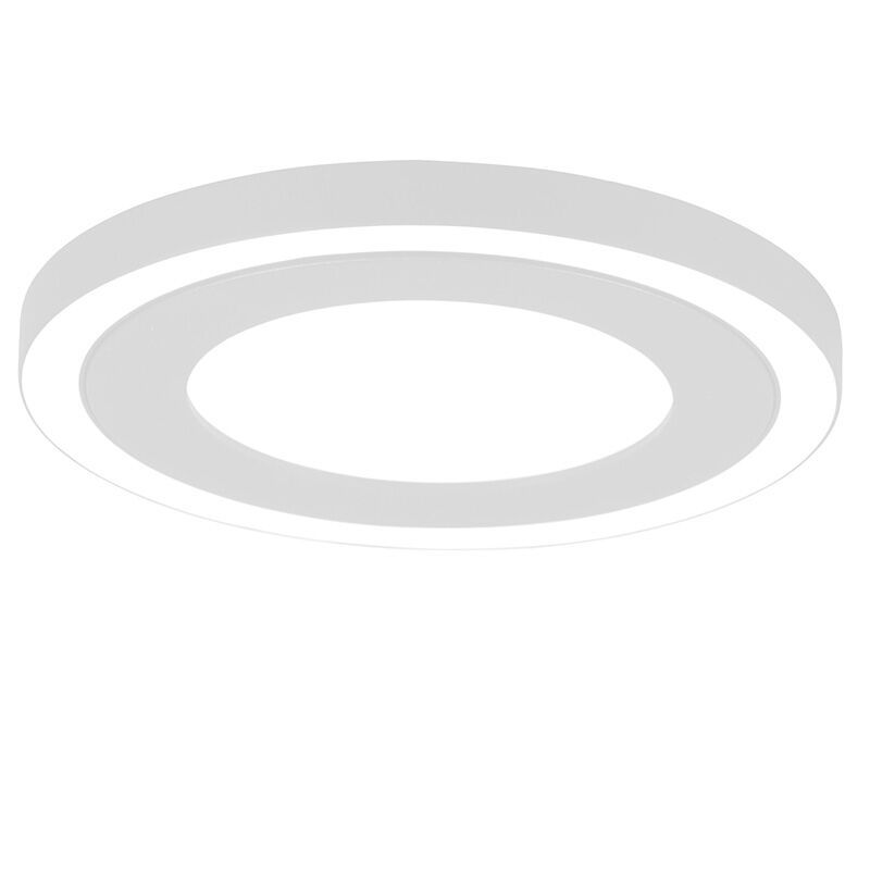 Plafón de techo moderno blanco, Mirko, 10W, 4000K LED