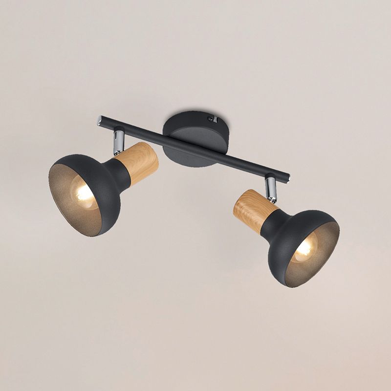 Foco de techo moderno negro, Toos