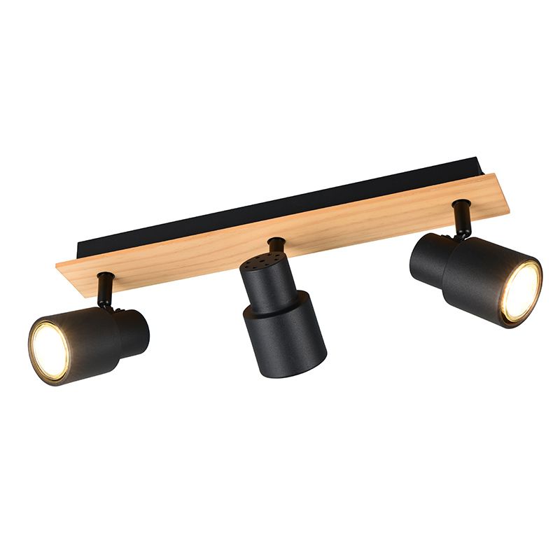 Foco de techo moderno negro, Rajeev Foco de techo moderno negro, Rajeev