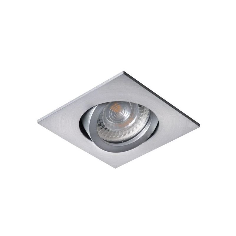 Foco empotrable gris de aluminio, Evit