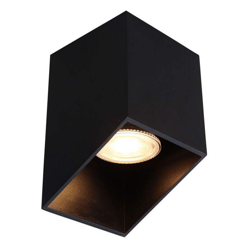 Aplique de techo negro moderno, Neva