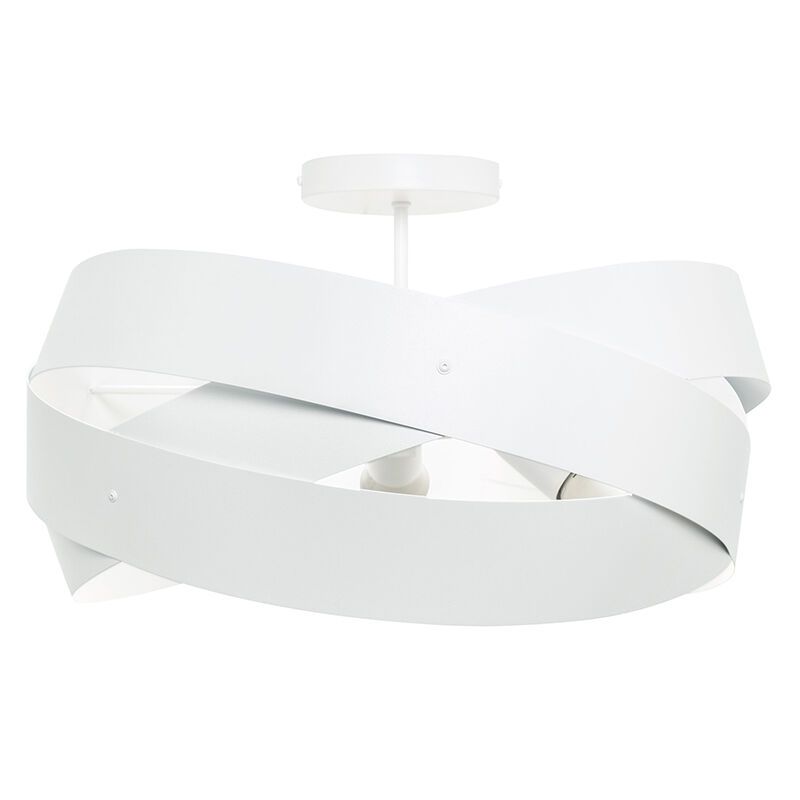 Lámpara de techo blanca moderna, Tanno Lámpara de techo blanca moderna, Tanno