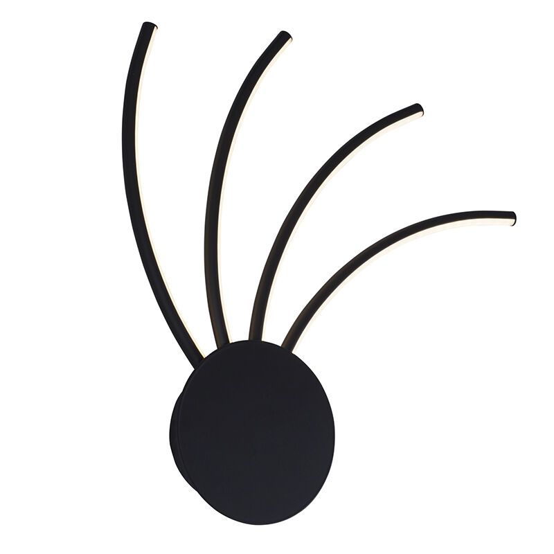 Aplique dorado moderno, Laurina, 11W, ajustable entre luz blanco cálido y frío LED