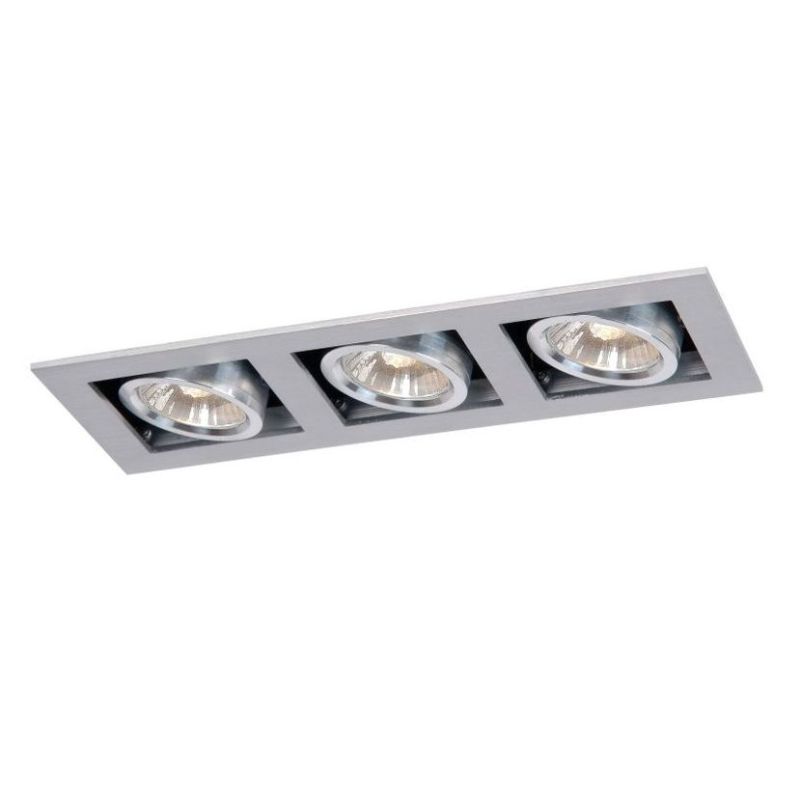 Foco empotrable cromado de aluminio, Chimney Foco empotrable cromado de aluminio, Chimney