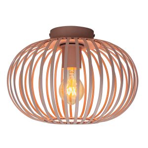 Lámpara de techo gris pardo industrial, Lieve