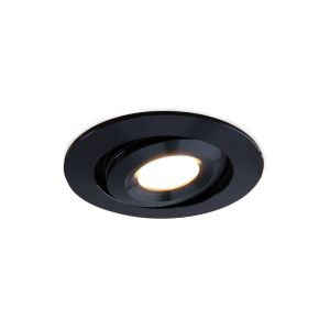 Rona foco empotrable orientable para porche, IP44, regulable, negro