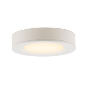 Lámpara redonda para armario de cocina, blanco
