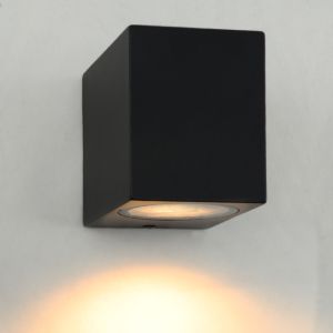 Lámpara exterior negro moderno, Corella, IP44