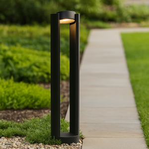 Lámpara exterior negra moderna, Mason, 10W, 3000K LED, IP54