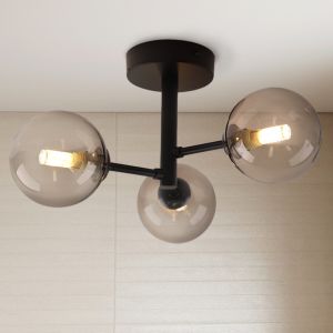 Lámpara de techo baño ámbar moderna, Amer, IP44