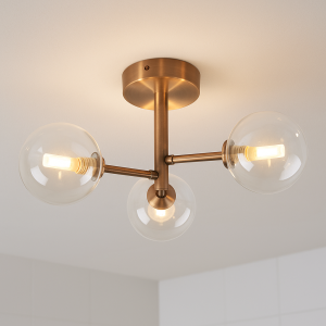 Lámpara de techo cobre moderna, Amer, IP44