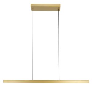 Lámpara colgante latón moderna, Iwan, 18W, 2700K LED