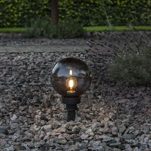 Estaca para jardín negra moderna, Aize, IP44