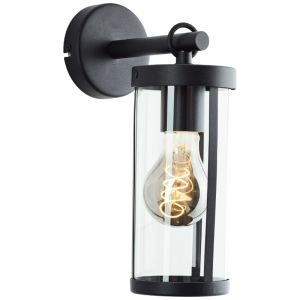 Lámpara exterior negra moderna, Sjoukje, IP44