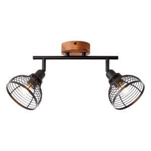 Foco de techo de madera marrón, Willard