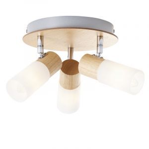 Foco de techo madera, Johailey