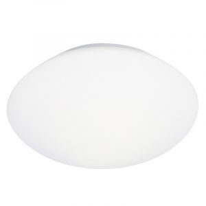 Lámpara de techo blanca de vidrio, Dara