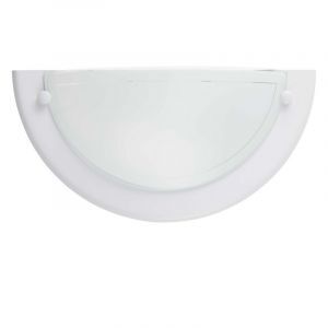 Aplique blanco de vidrio, Angely