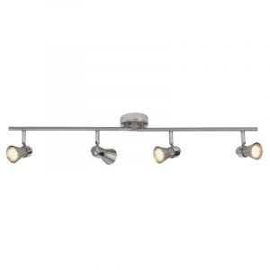 Foco de techo cromado de metal, Roel, 7W, 3000K LED