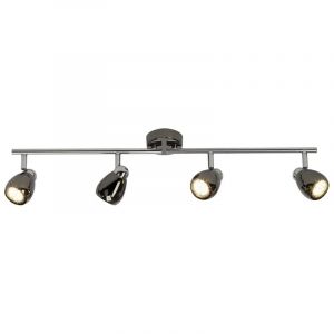 Lámpara de techo negra de metal, Khadra, 3W, 3000K LED