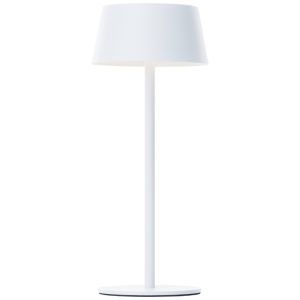 Aplique solar exterior blanco moderno, Soumaya, 4W, 3000K LED, IP44, regulable en 3 pasos